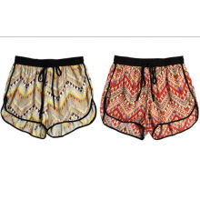 Summer Sexy Women Vêtements Femmes Casual Shorts imprimé en vrac